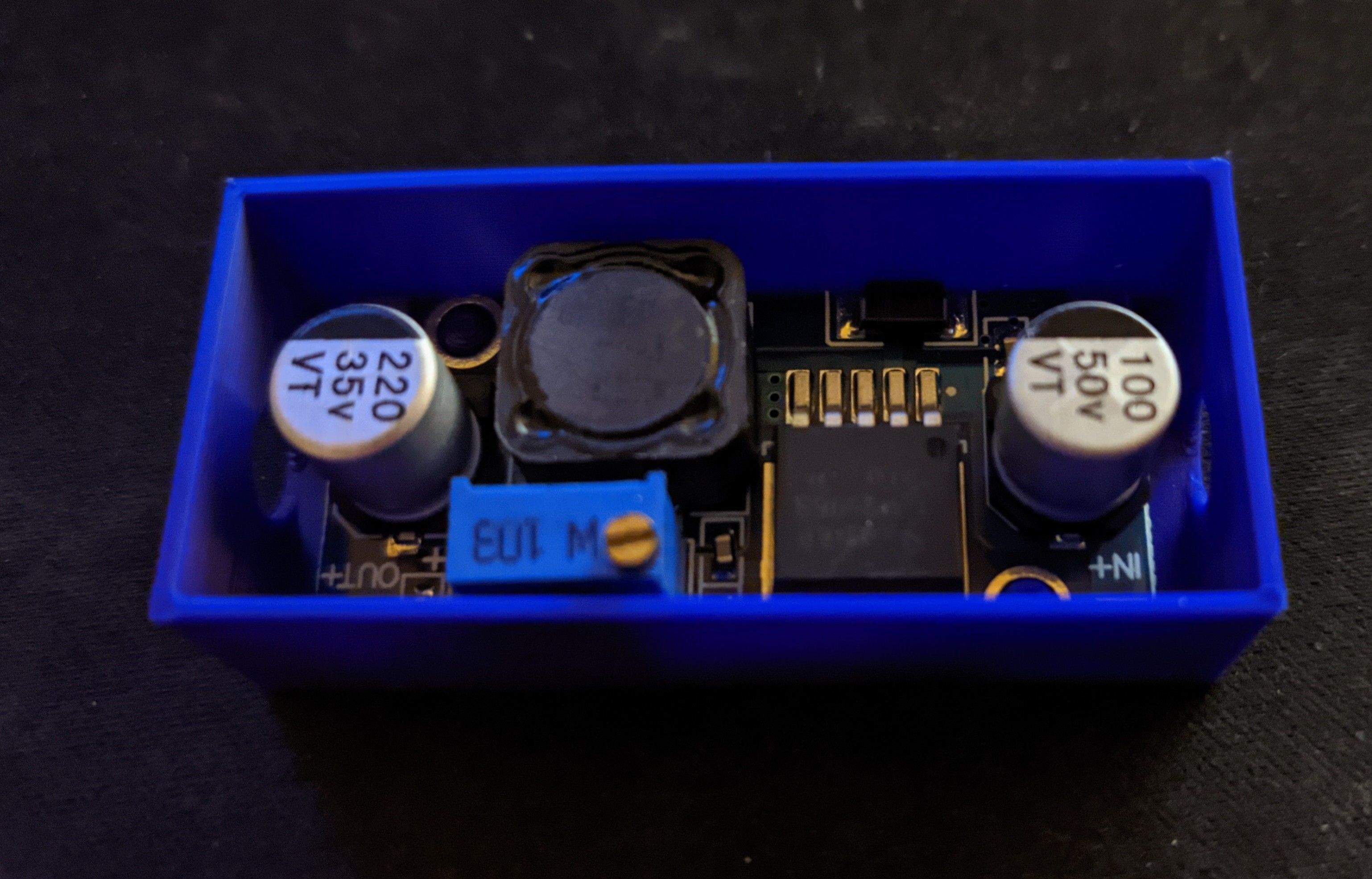 Buck Converter Cover Free 3D print model_1