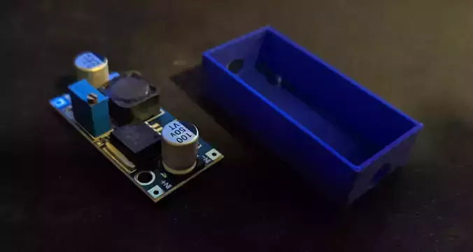 Buck Converter Cover Free 3D print model