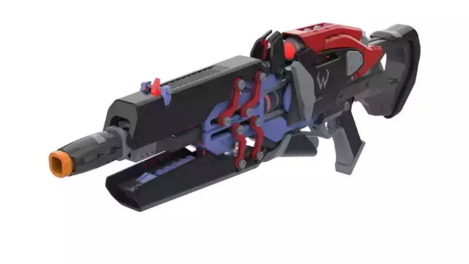 Widowmaker Noire Skin - Overwatch - Printable - STL 3D print model
