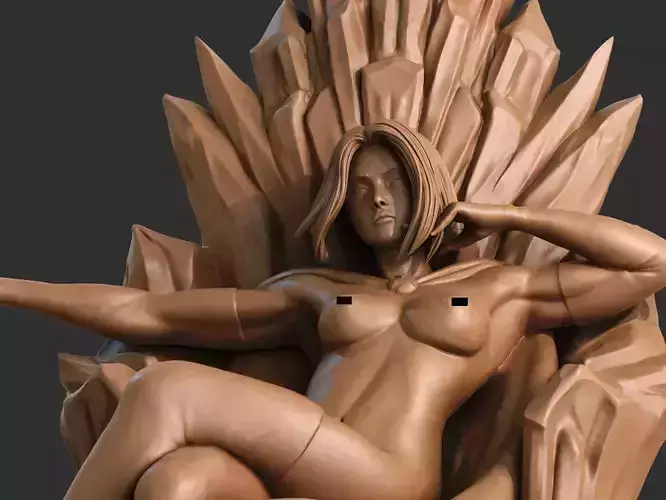 Emma Frost NSFW 3D Print 3D print model