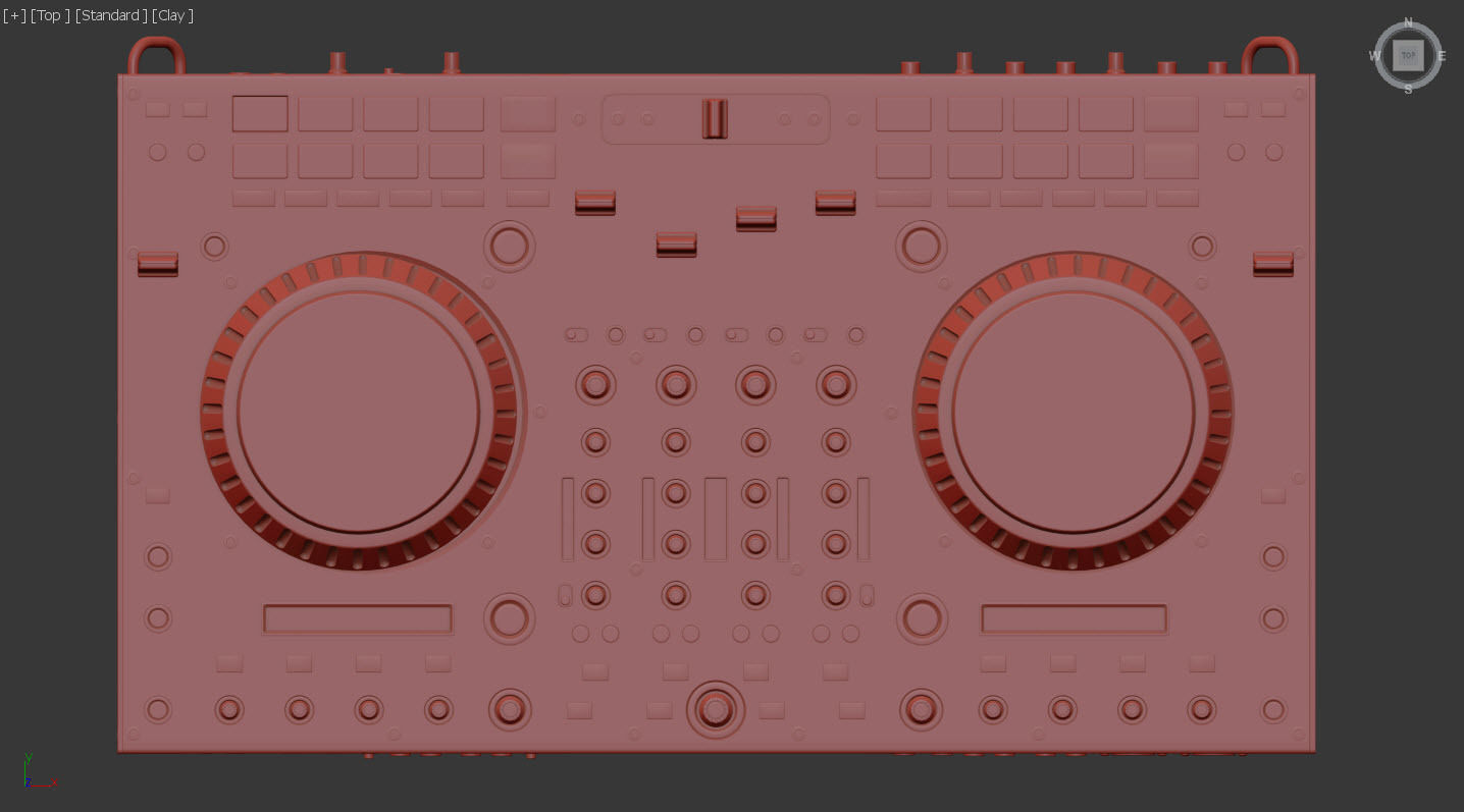 Numark NS6 3D model_9