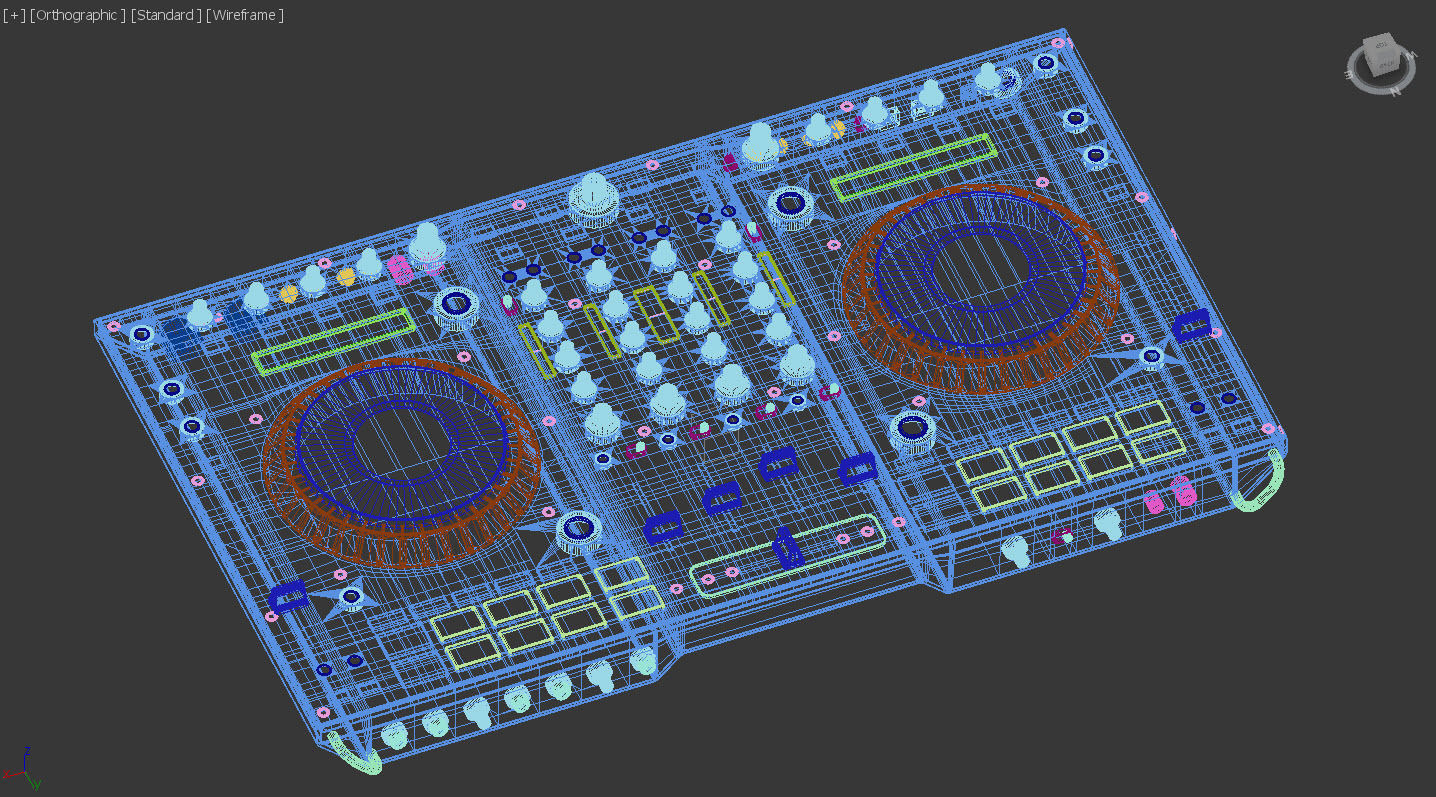 Numark NS6 3D model_10