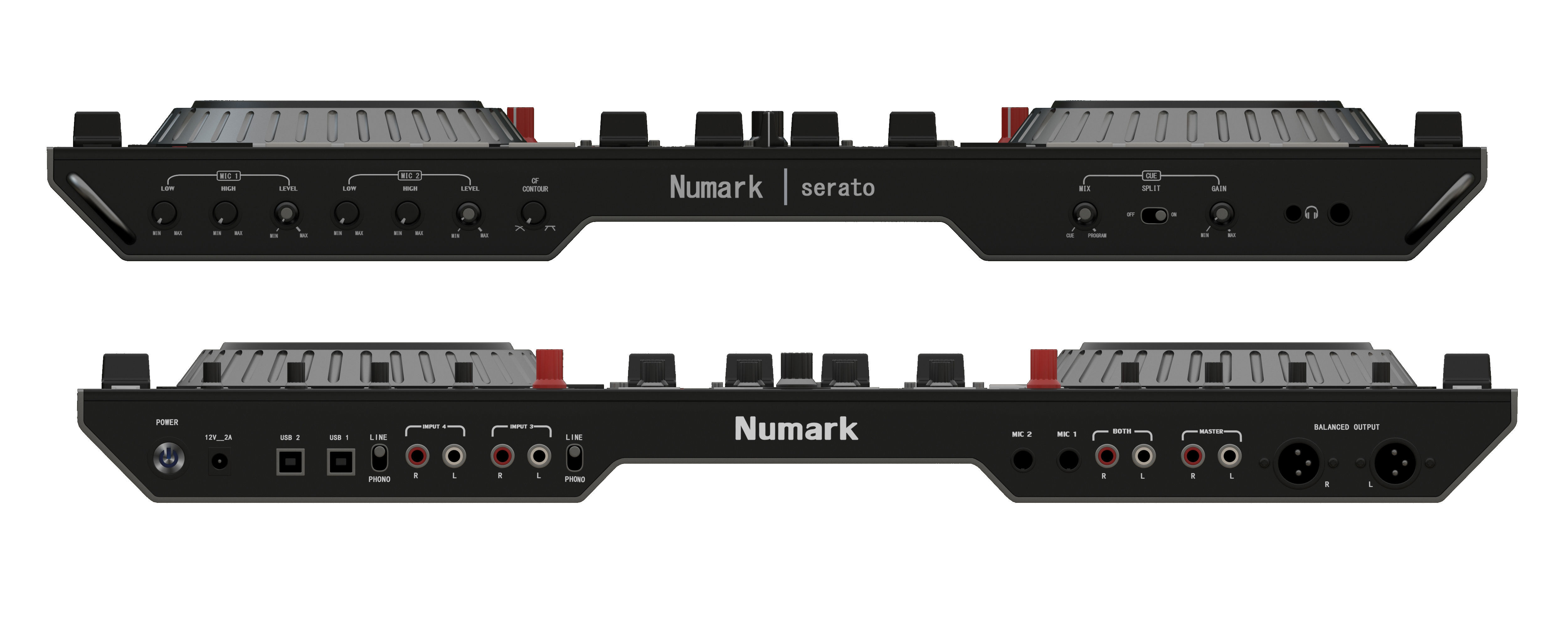 Numark NS6 3D model_4