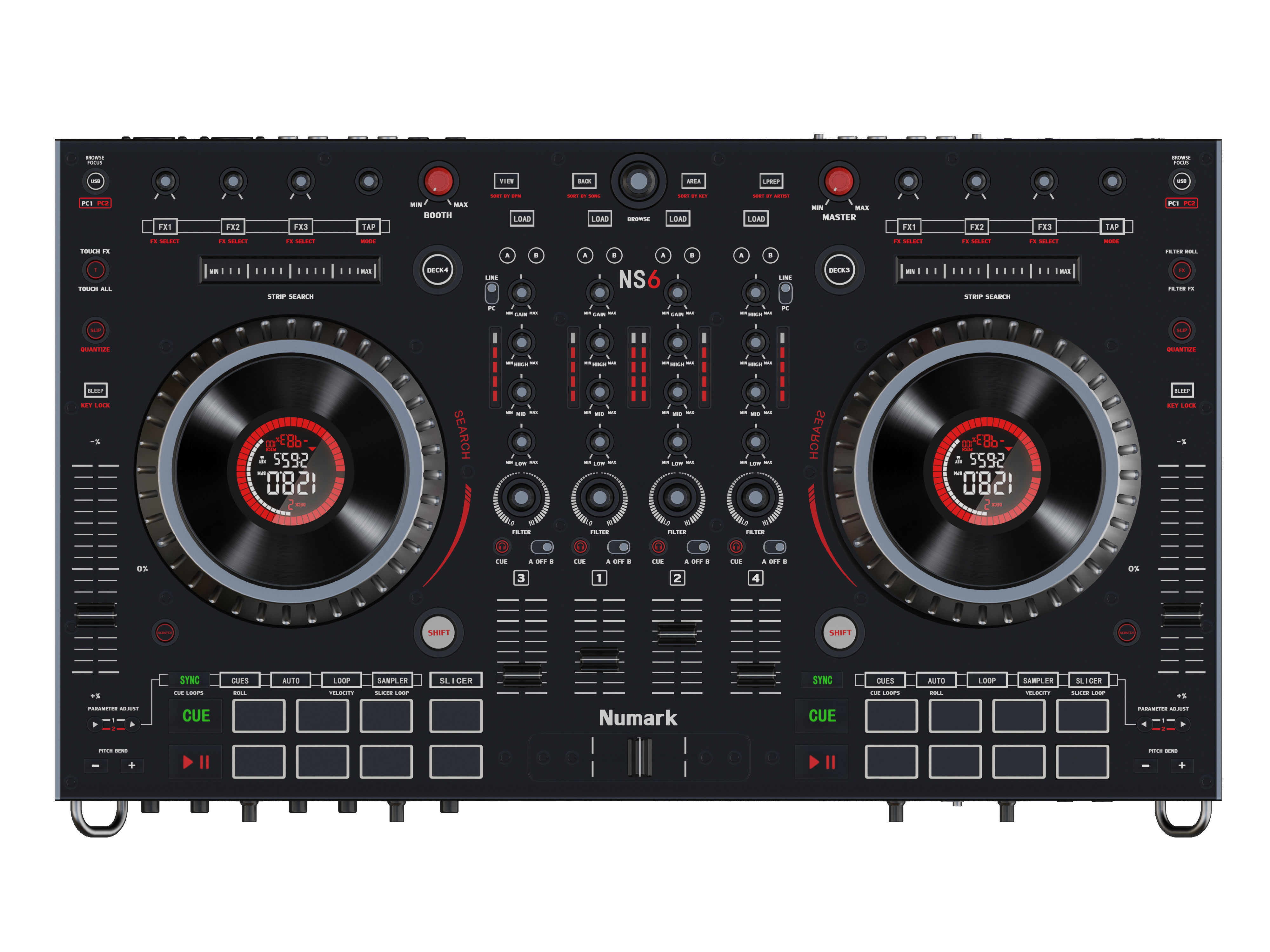 Numark NS6 3D model_3
