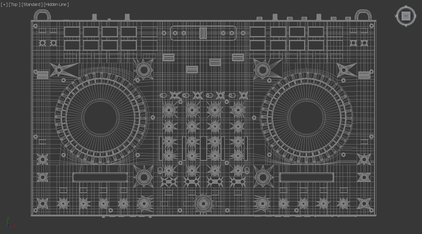 Numark NS6 3D model_11