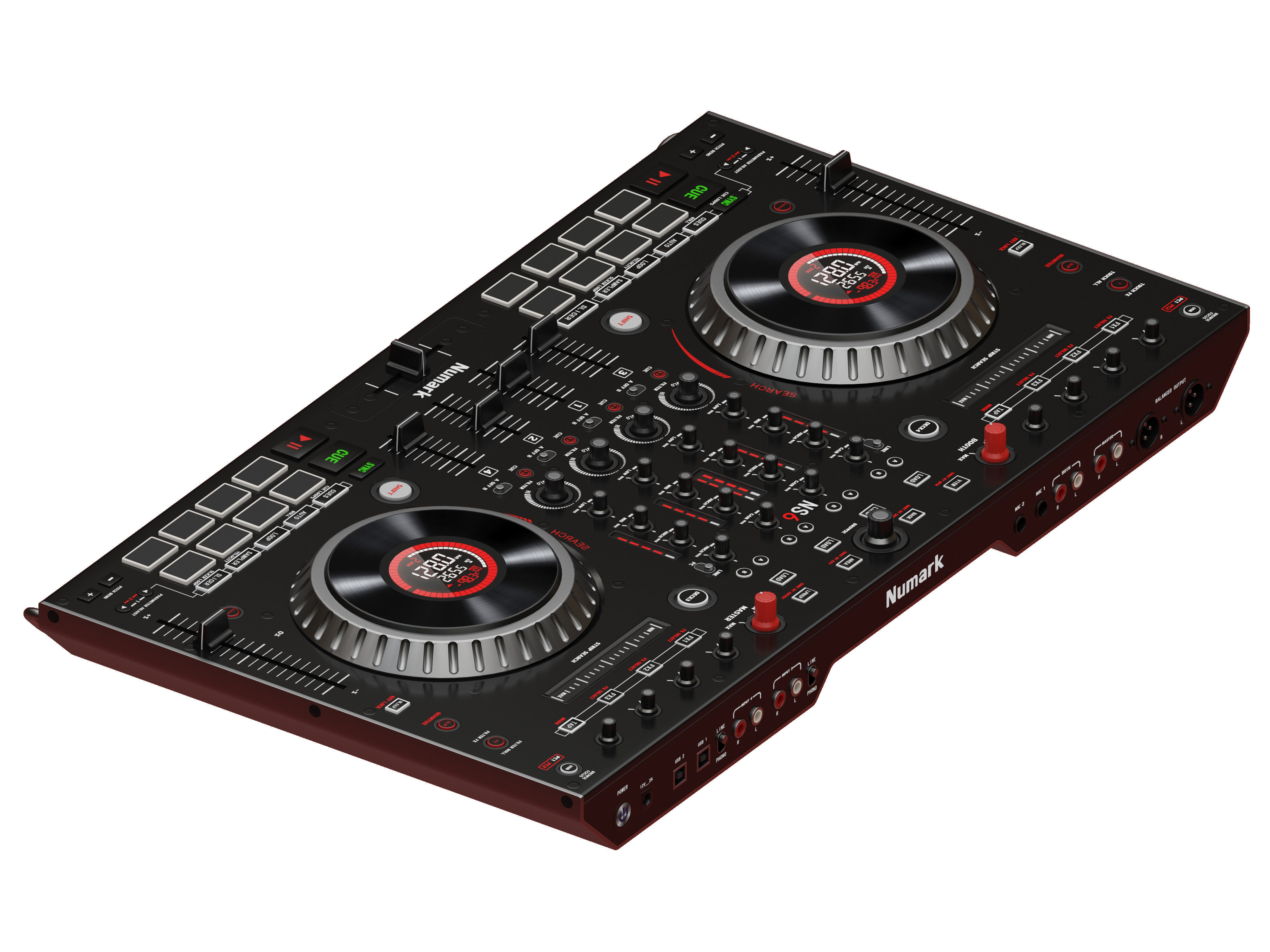 Numark NS6 3D model_2