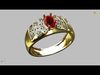 Graduation Ring 3D print model_1