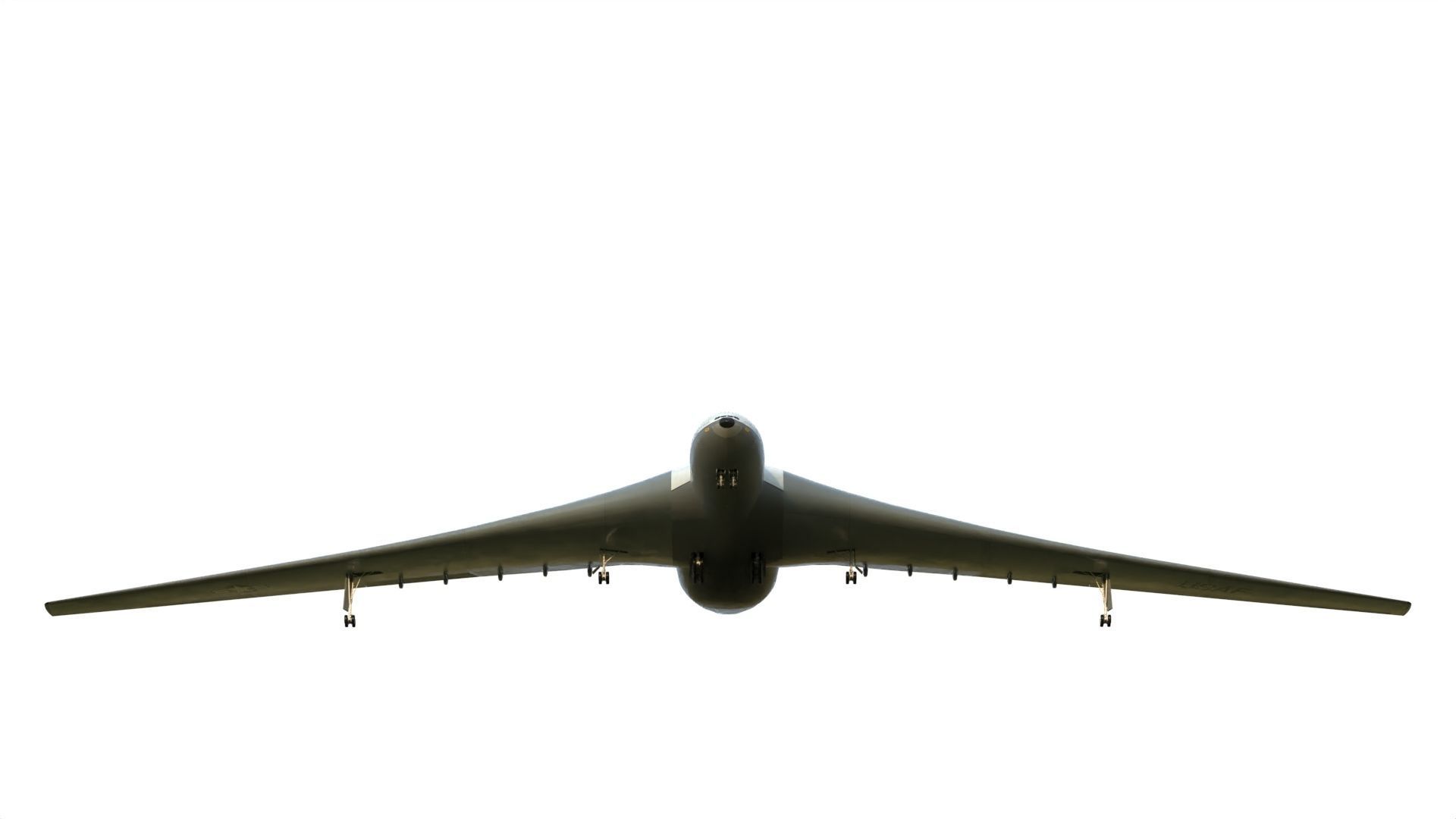 Lockheed CL-1201 nuclear powered aircraft 3D model | CGTrader