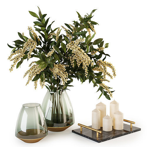 Decorative set w9 3D model