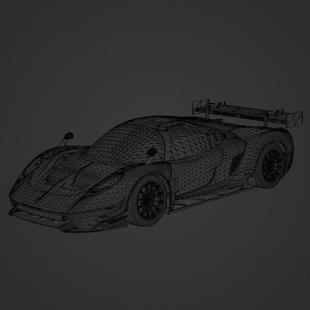 Glickenhaus SCG 004C 2018 Low-poly 3D model_5