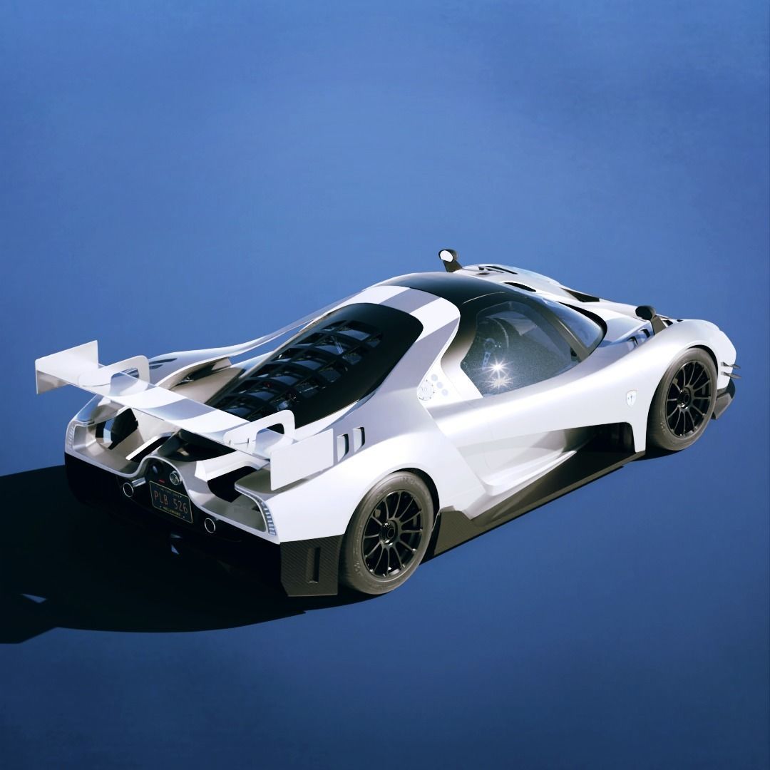 Glickenhaus SCG 004C 2018 Low-poly 3D model_2