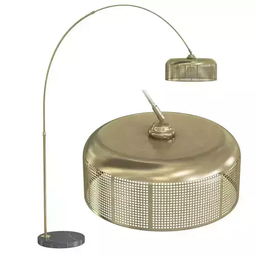 Pacific coast lighting sally floor lamp 3D model