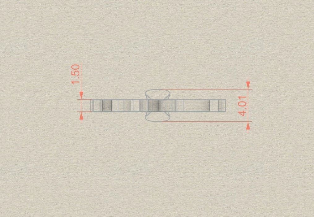 Model 1020 R Russelot Initial Letter Alphabet Pendant 3D print model_6