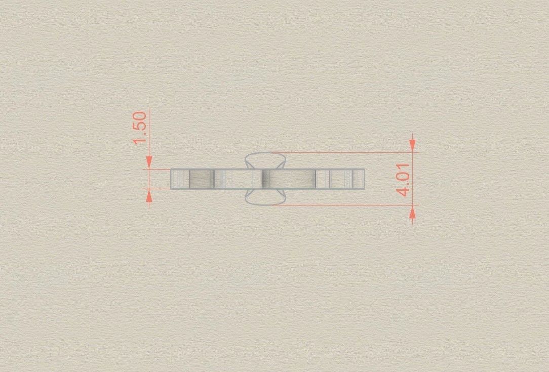 Model 1021 S Russelot Initial Letter Alphabet Pendant 3D print model_6