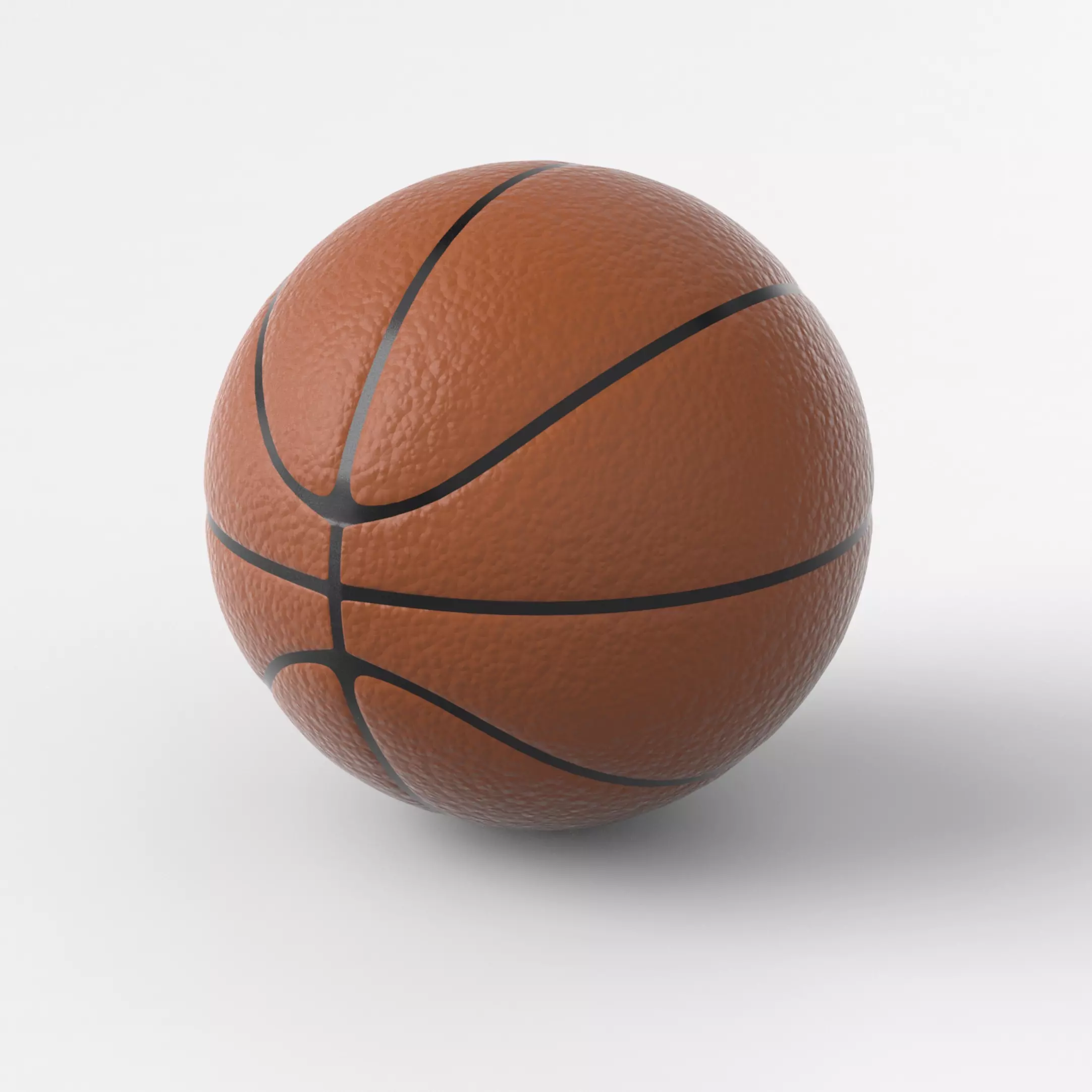 Basketball ball 3D model_0