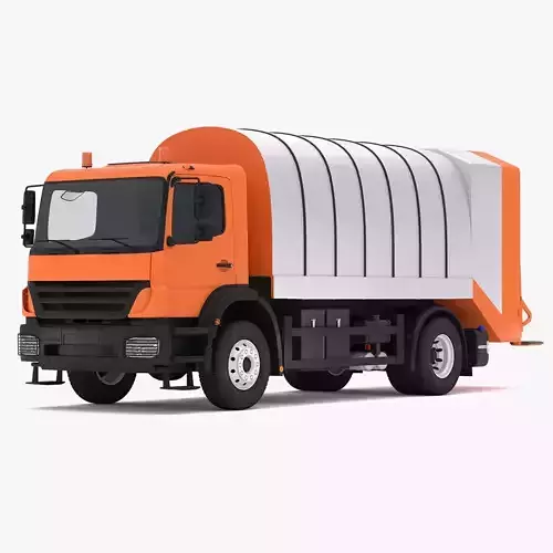 Generic Truck Garbage 3D model