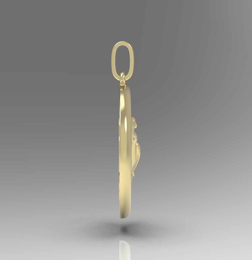 Pendant Parrot 3D print model_14