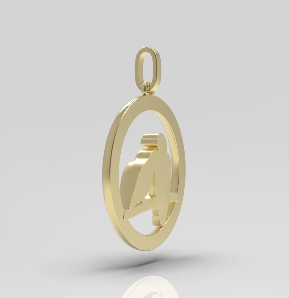 Pendant Parrot 3D print model_10