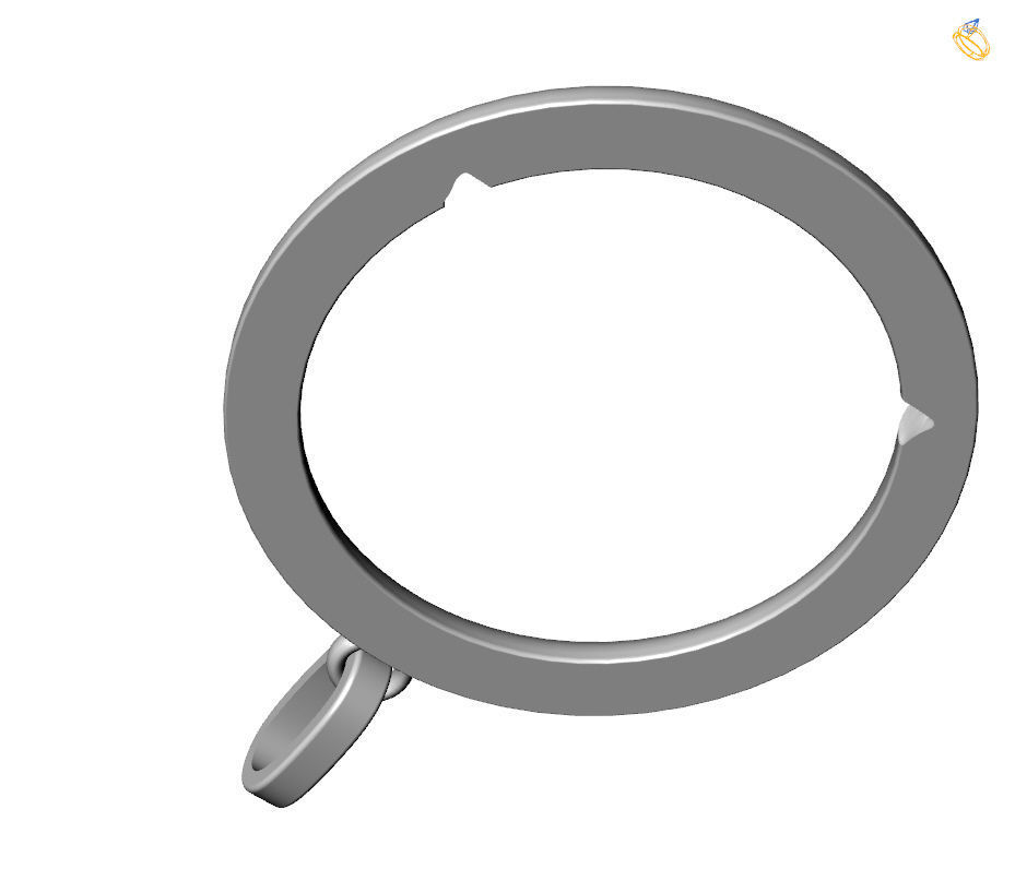 Pendant Parrot 3D print model_8