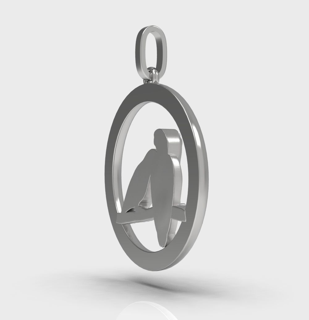 Pendant Parrot 3D print model_24