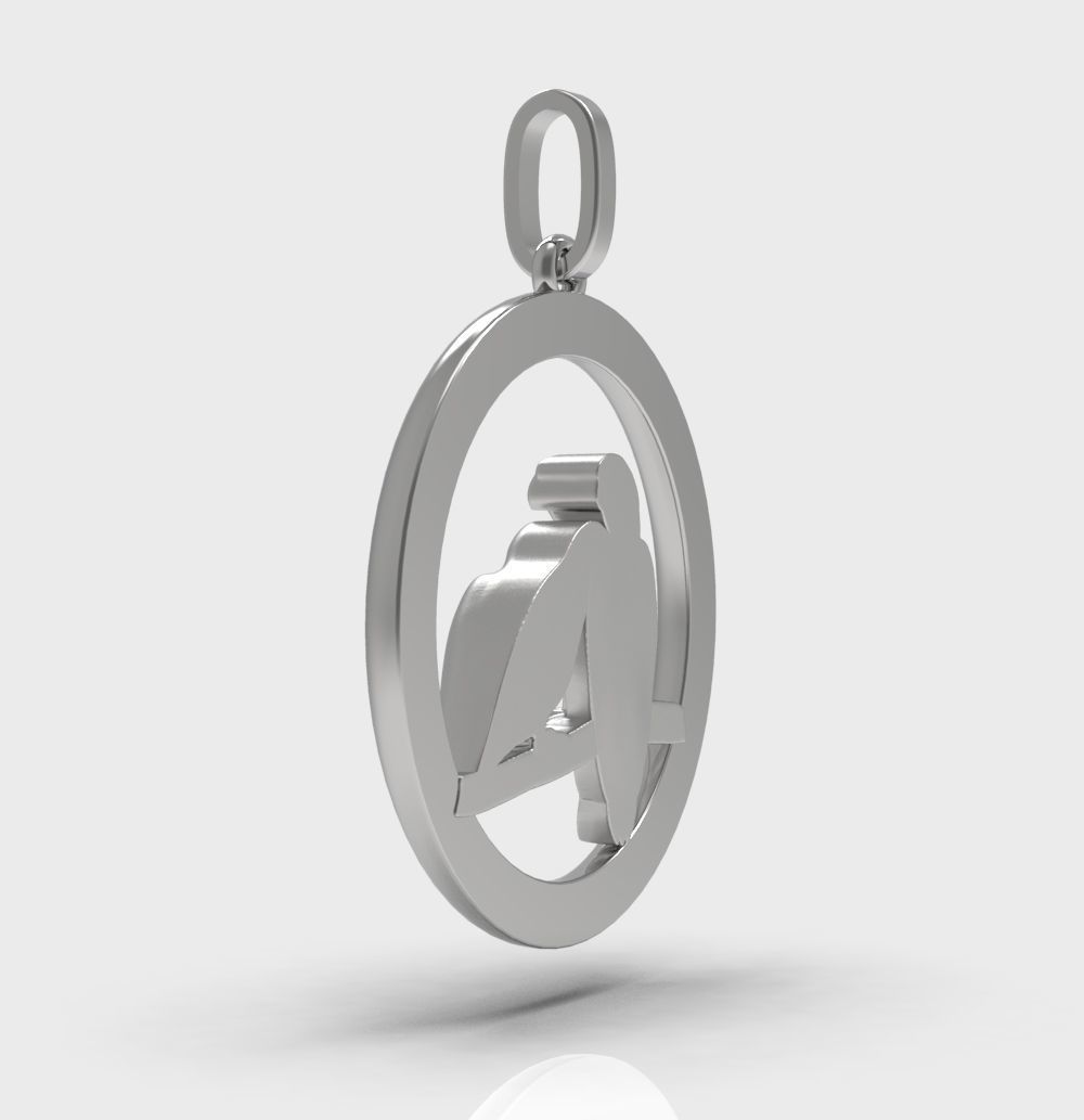Pendant Parrot 3D print model_21