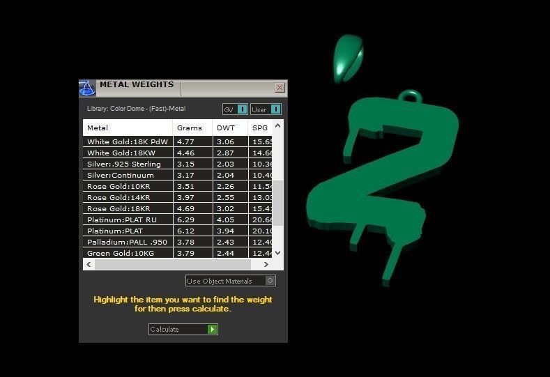 Model 1026 Z Russelot Initial Letter Alphabet Pendant 3D print model_11