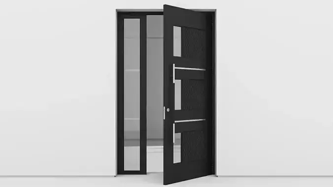 Aluminium door 142