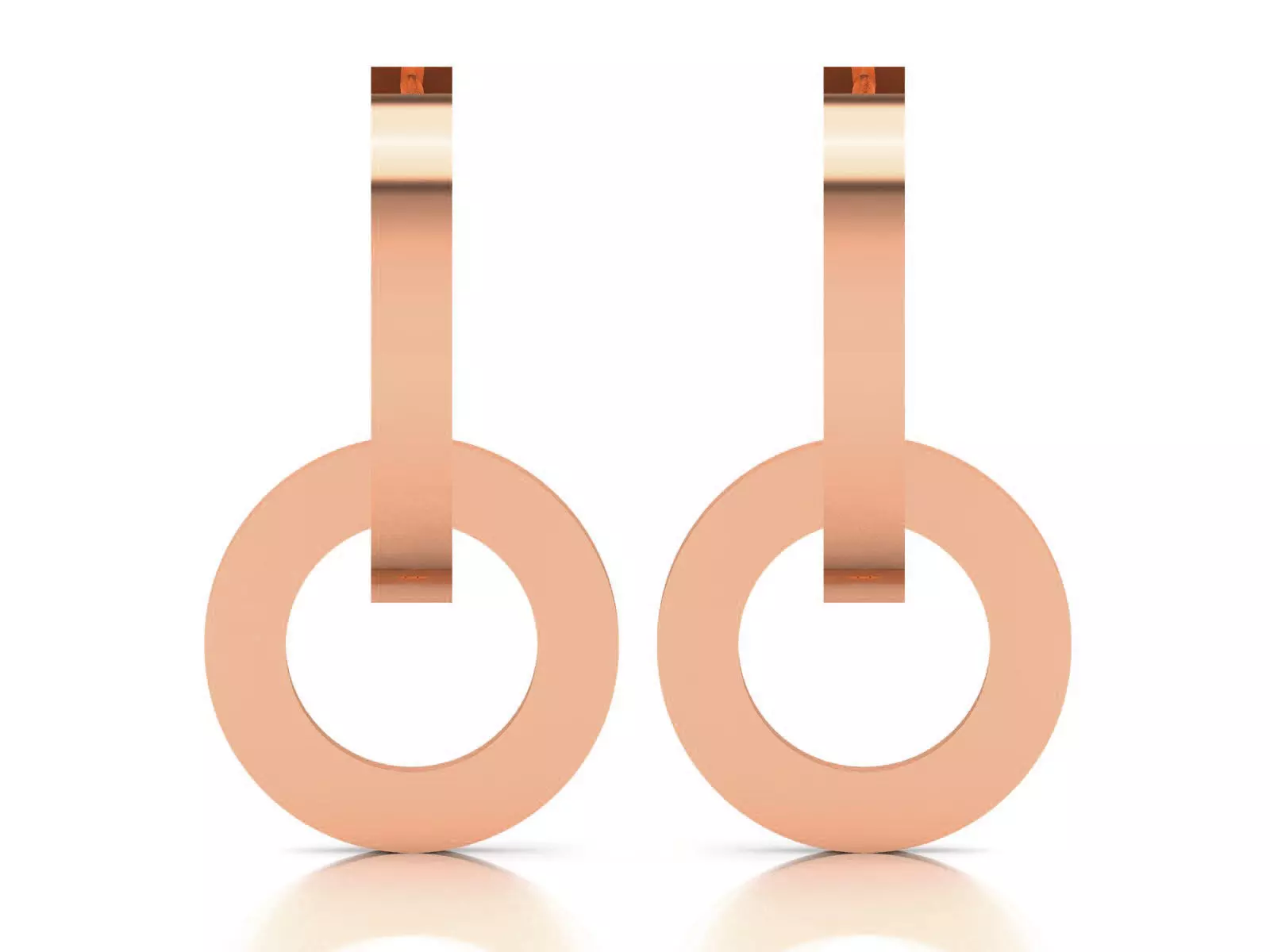Women Earrings 3D print model