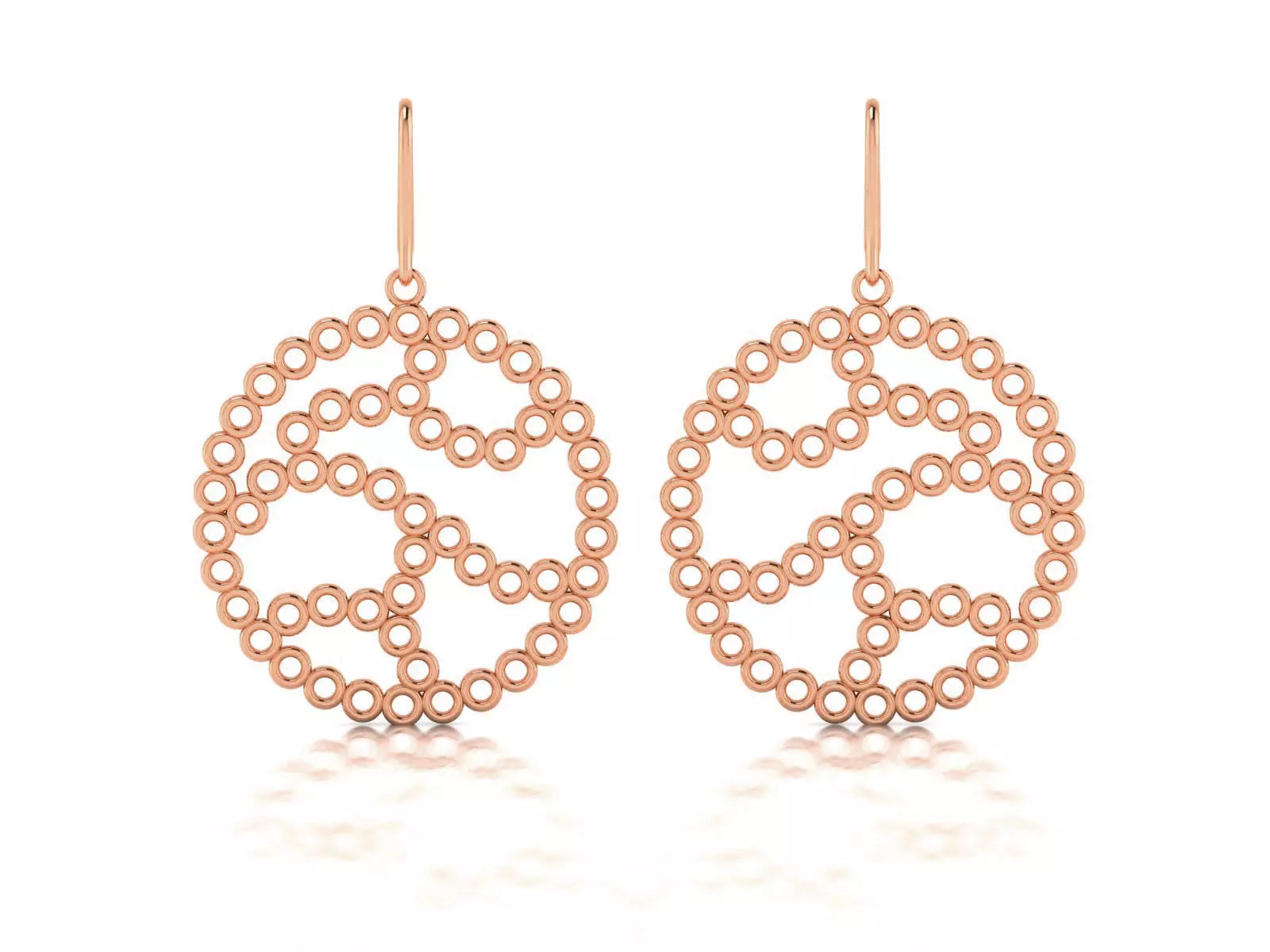 Women Earrings 3D print model