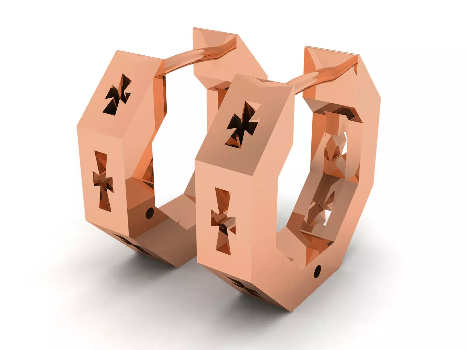 Women Earrings 3D print model