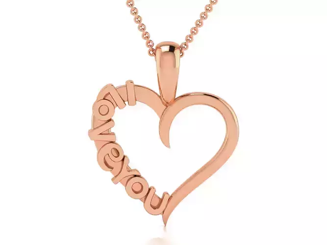 Women Pendant 3D print model