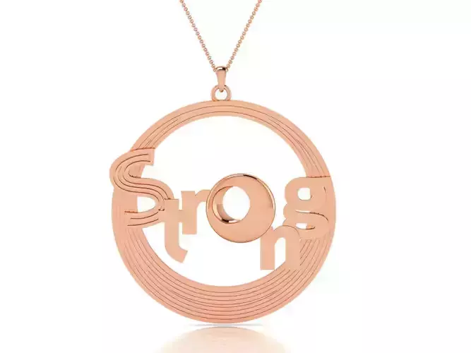 Women Pendant 3D print model