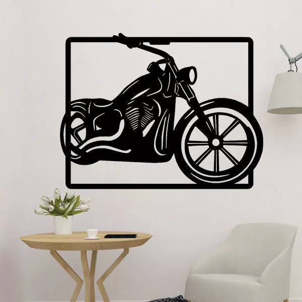 Motorcycle Art Home Decor 3D print model_0