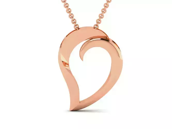 Women Pendant 3D print model