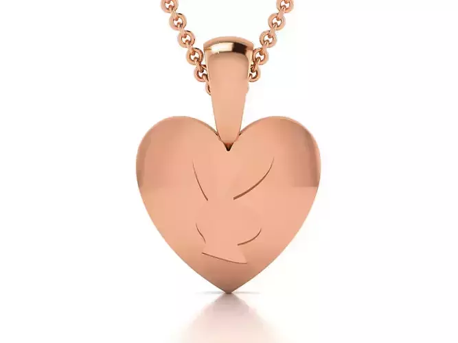 Women Pendant 3D print model