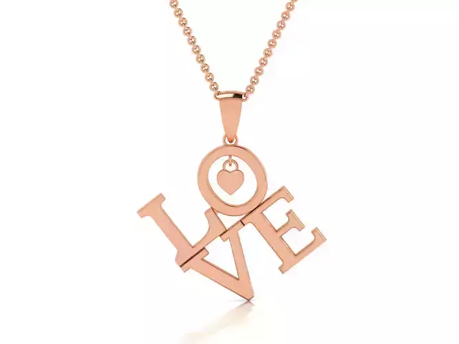 Women Pendant 3D print model