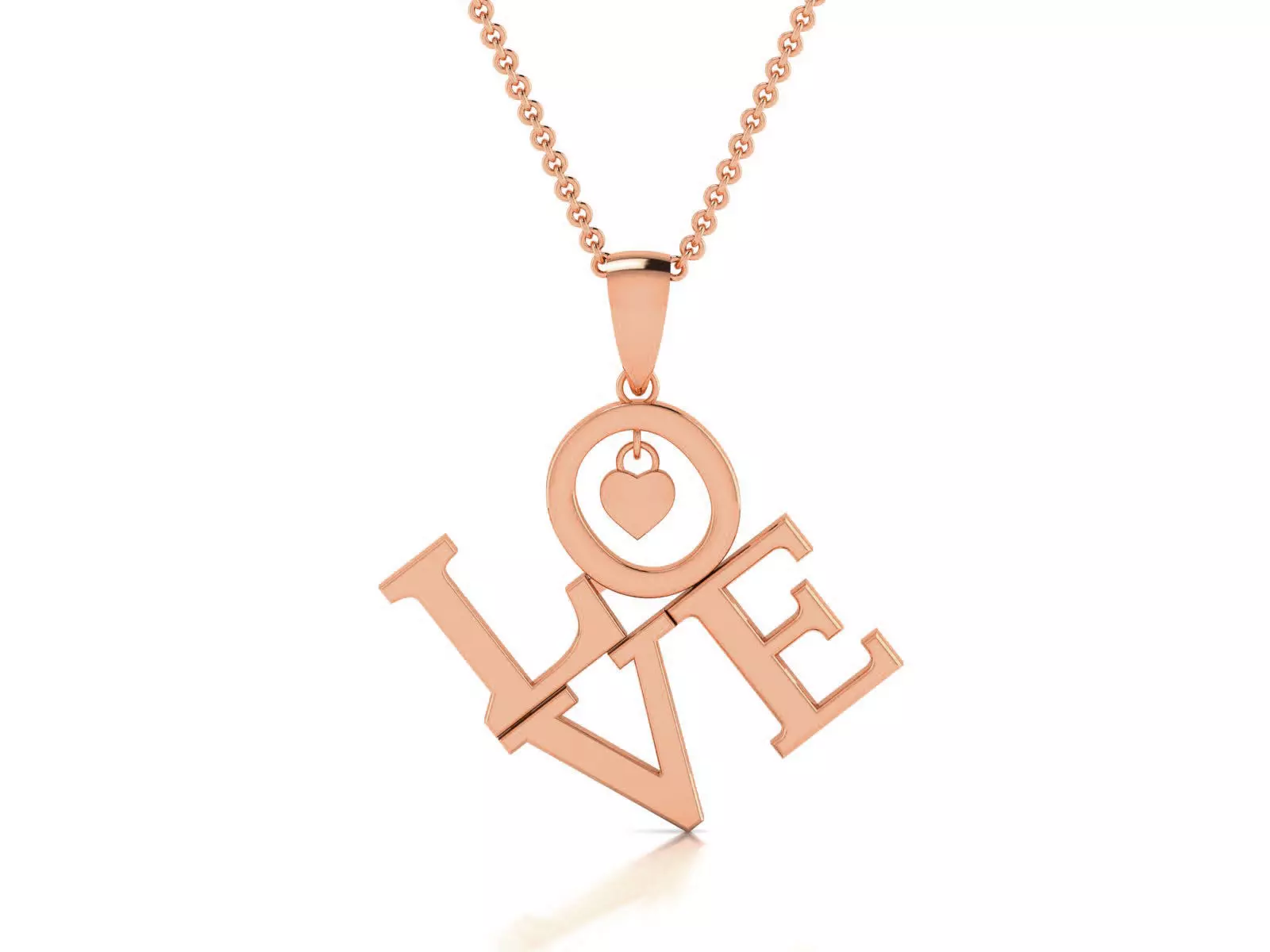 Women Pendant 3D print model_0