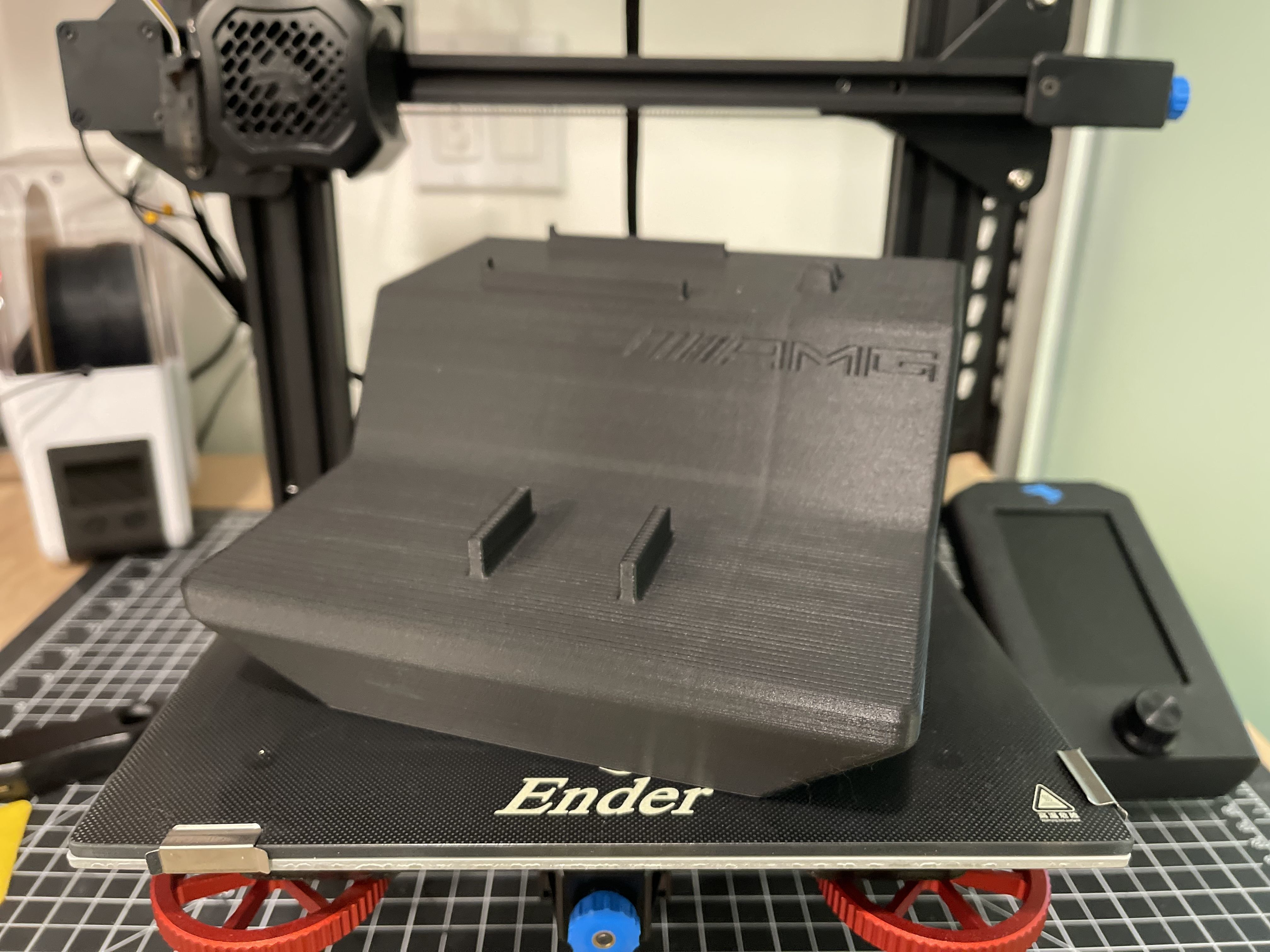 Display Stand Lego Mercedes AMG F1 W12 E and AMG Project One 3D print model_5