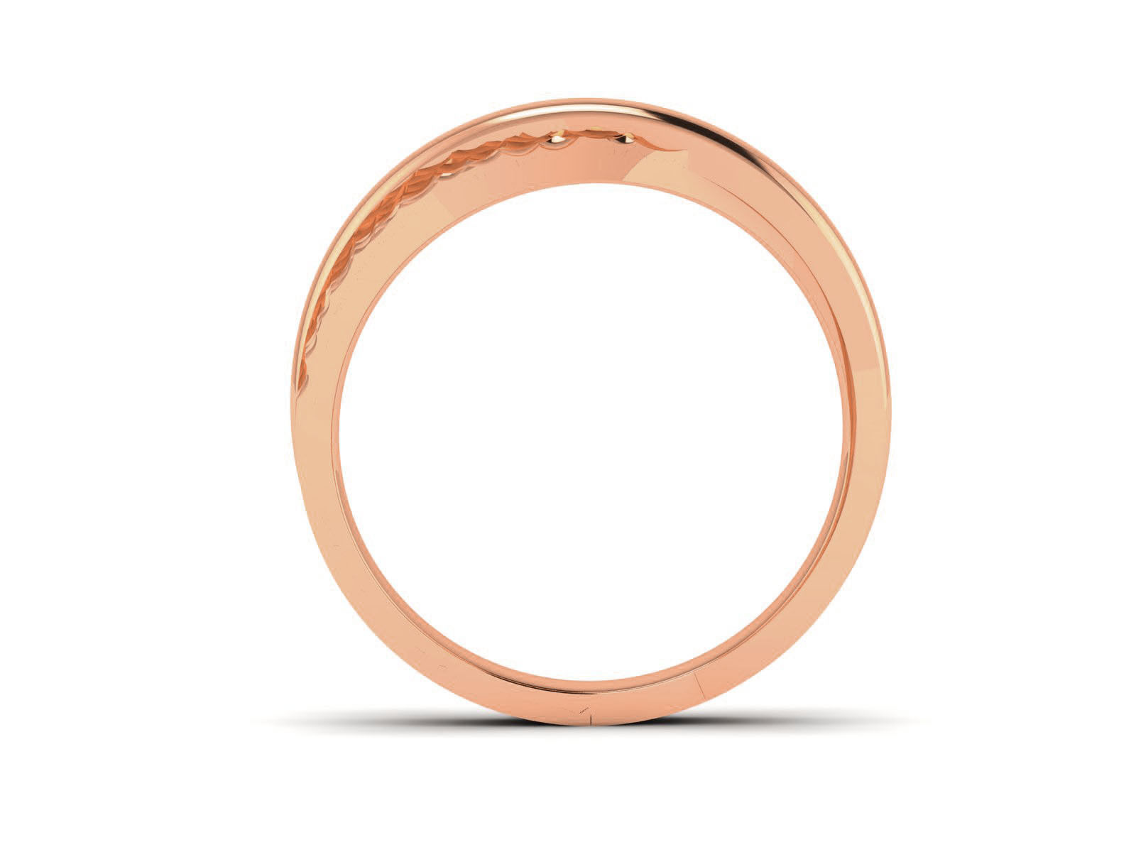 Band Ring 3D print model_2