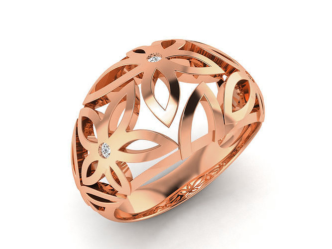 Women Ring 3D print model