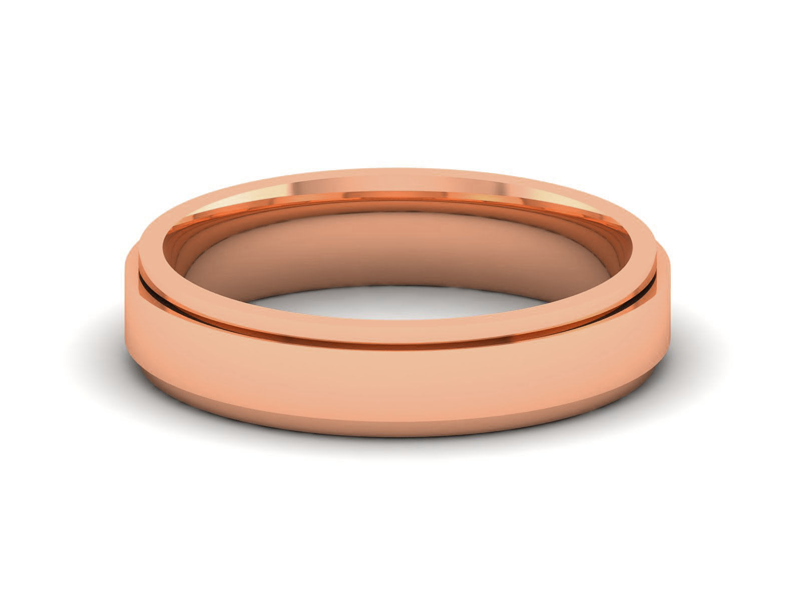 Band Ring 3D print model_4