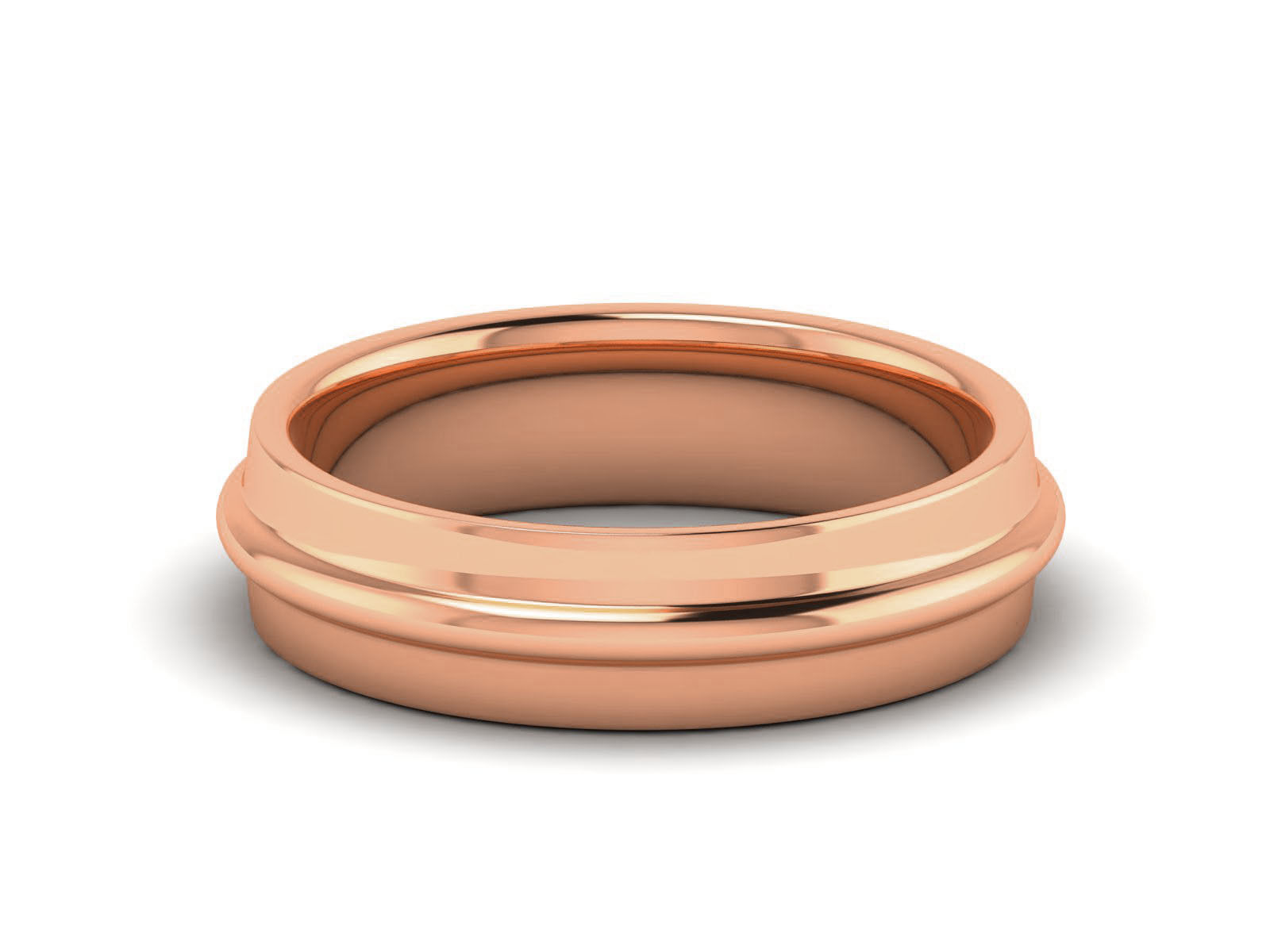 Band Ring 3D print model_5