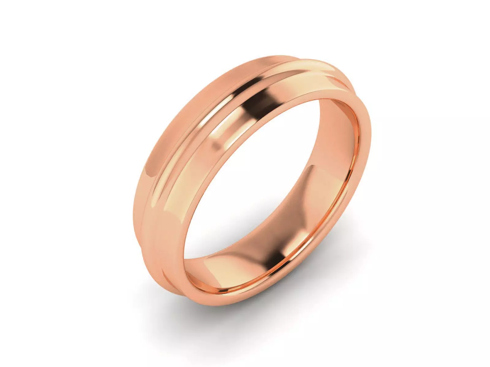 Band Ring 3D print model_0