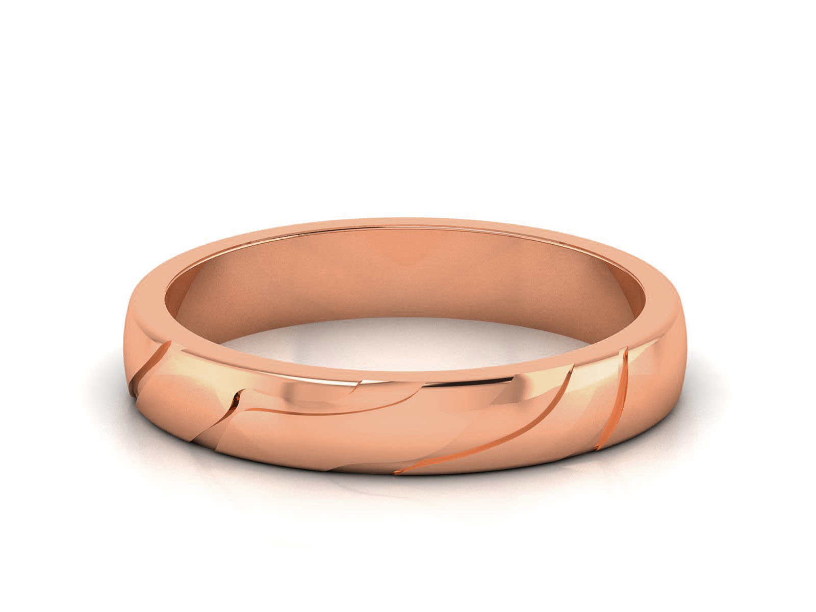 Band Ring 3D print model_4