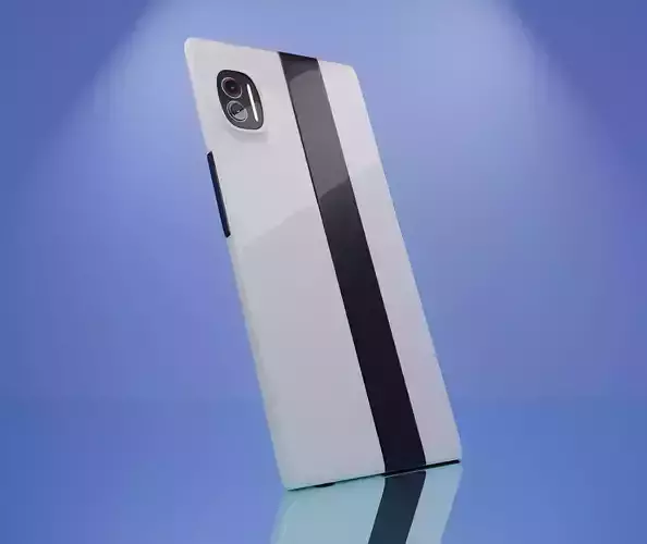 modern cell phone 3D model