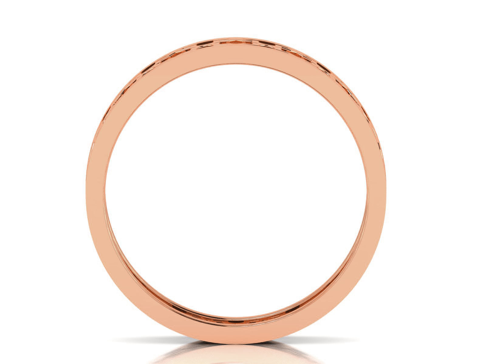 Band Ring 3D print model_1