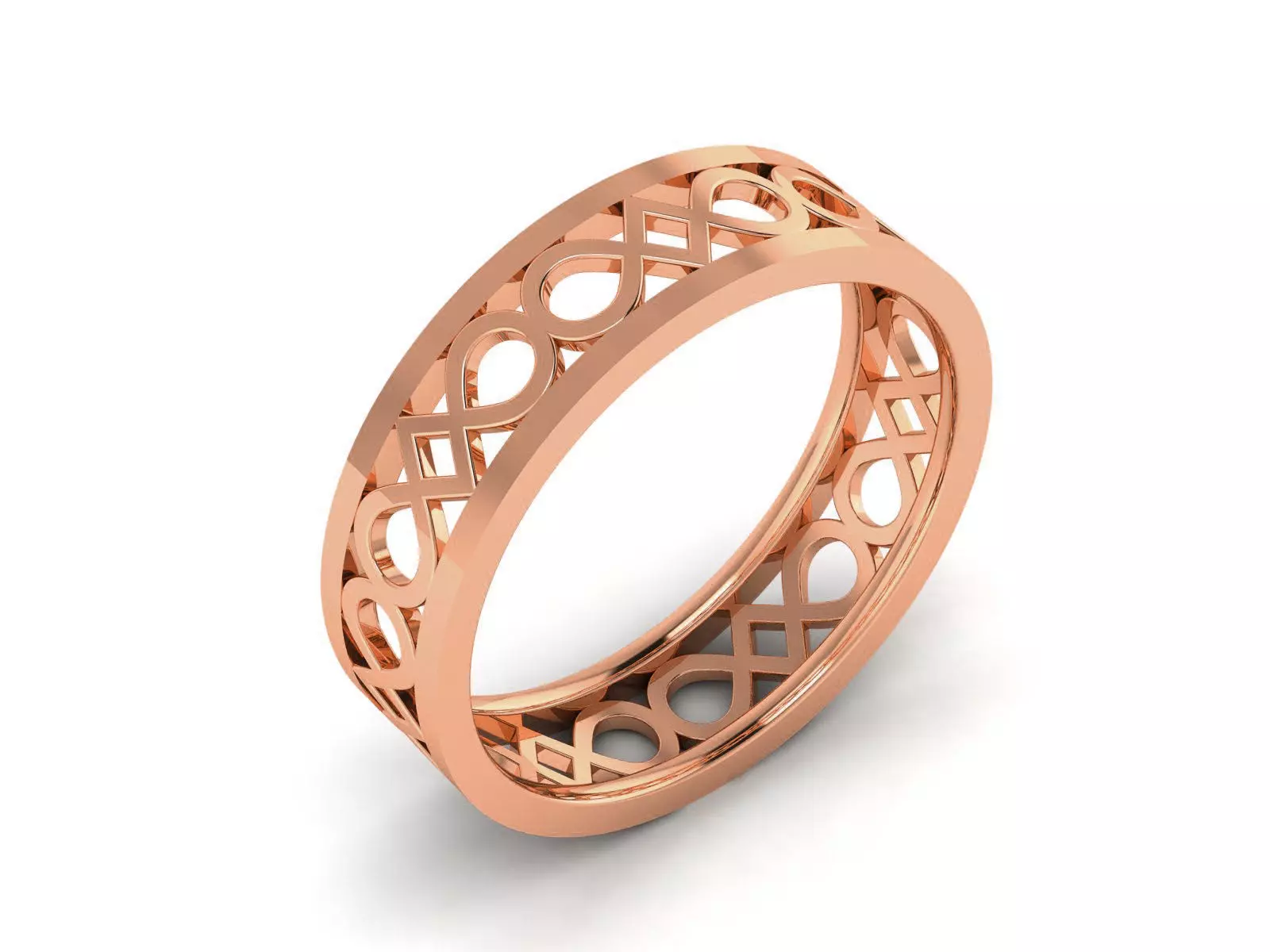 Band Ring 3D print model