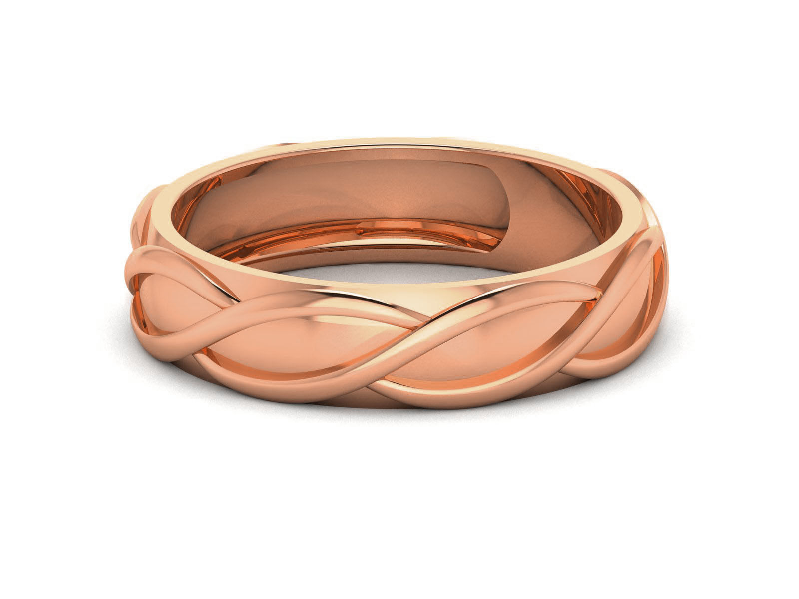 Band Ring 3D print model_4