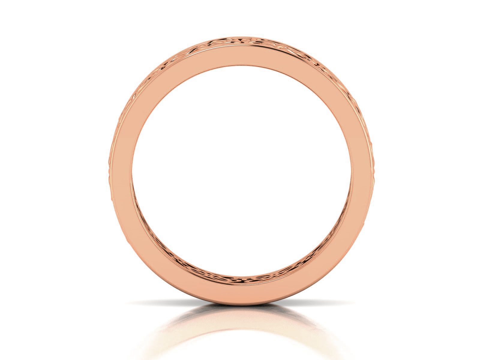 Band Ring 3D print model_2