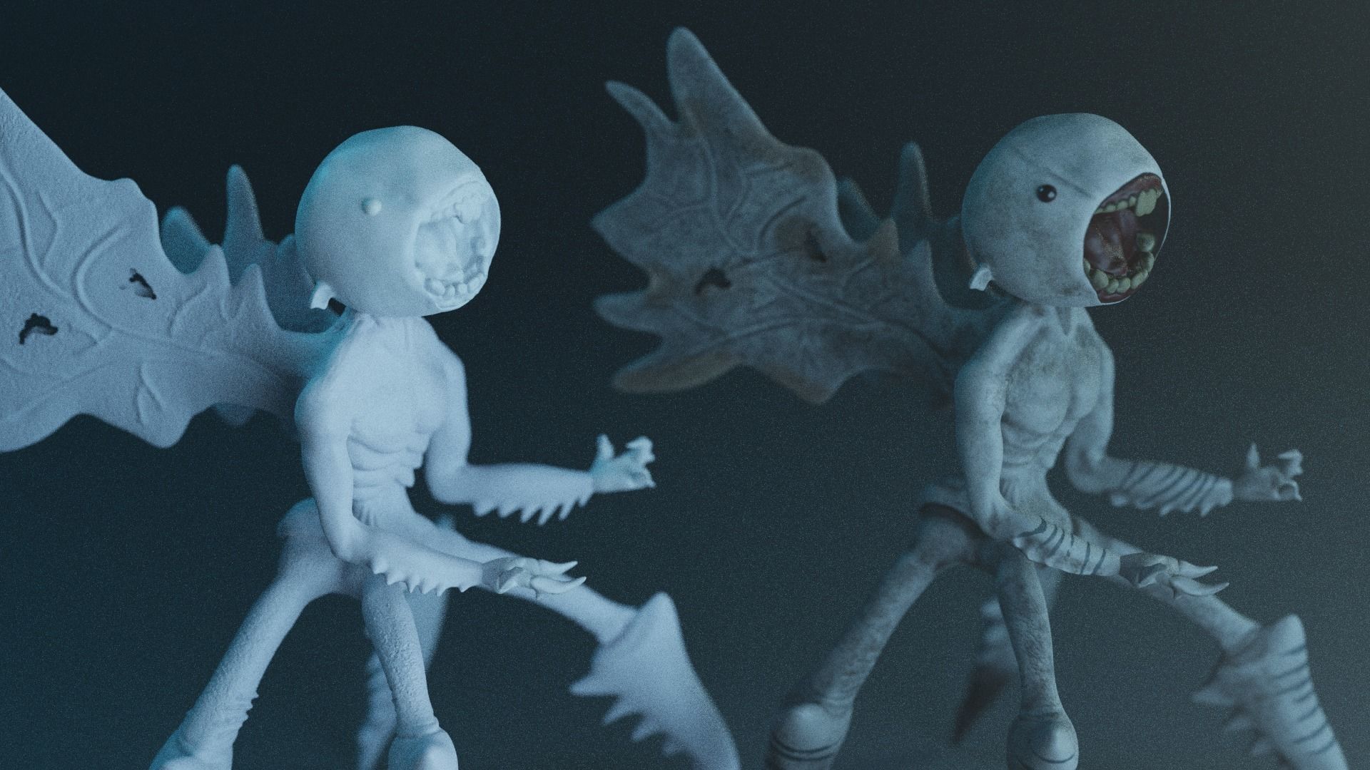 Tooth Fairy Low-poly 3D model_5